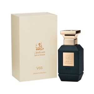 V03 75ml Lemon and White Amber Perfume with Gift Box Taif Al Emarat